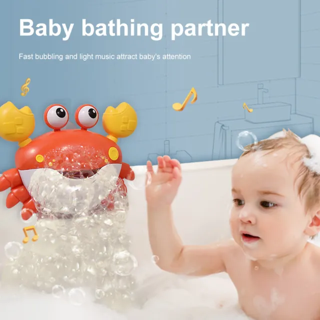 Baby Bath Toy 12 Soft Melodies Bathroom Toys for Bathroom Playing (Red)