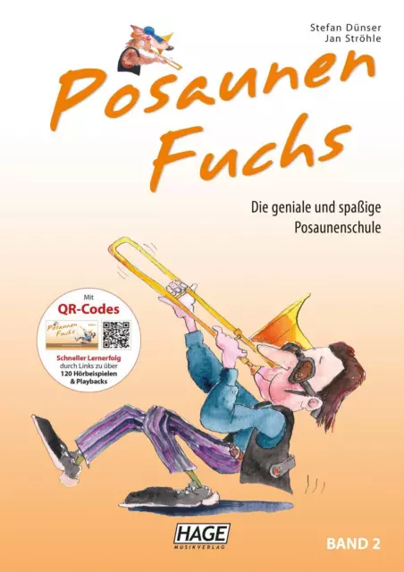 Posaunen Fuchs Band 2 mit CD Stefan Dünser