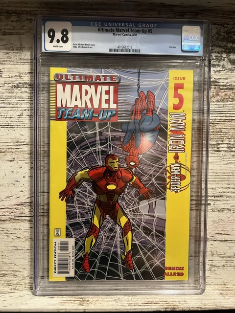 Ultimate Marvel Team-Up #5 (2001) CGC Graded 9.8 Iron Man Marvel Comics