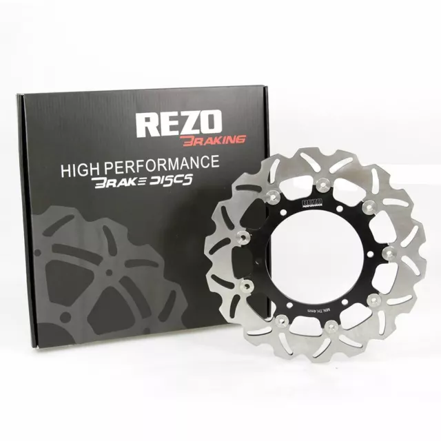 Rezo Wavy Front Brake Rotor Disc for Yamaha YZF 1000 R Thunderace 96-01