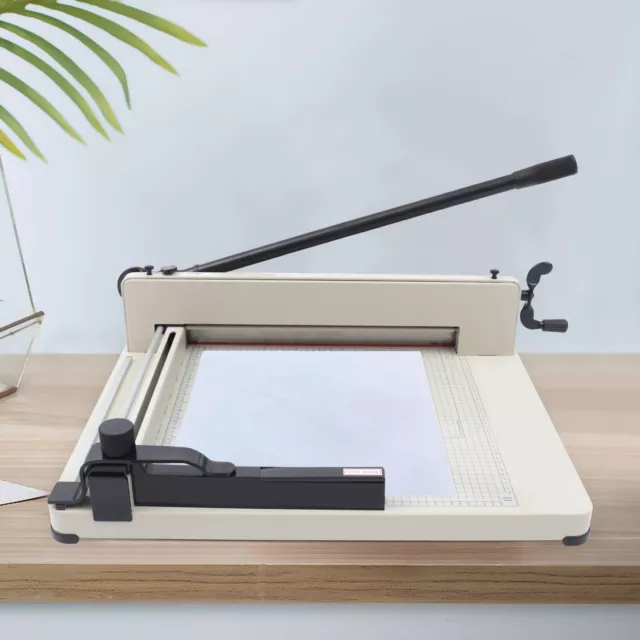 Heavy Duty Guillotine Paper Card Trimmer Professional Paper Cutter Home Office