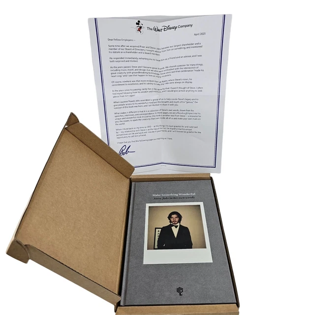 【非売品】SteaveJobs make something wonderful Steve Jobs Make Something Wonderful- Unreleased Hardcover | eBay