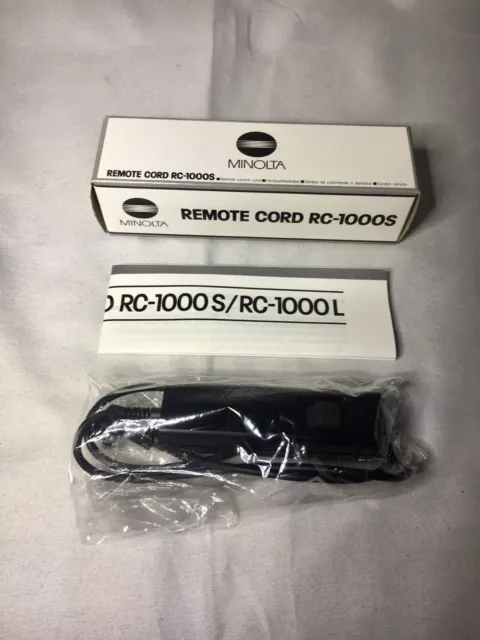 Cable remoto Minolta RC-1000s
