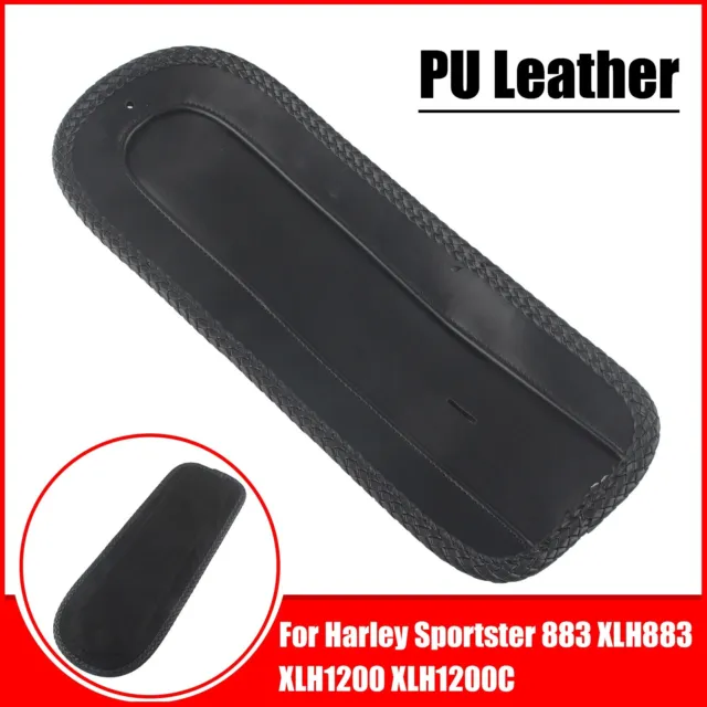 PU Leather Rear Fender Bib for Solo Seat Fit For Harley Sportster XLH 883 Hugger