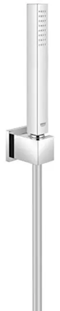 Grohe 27703000 Euphoria Cube Set Supporto A Parete Fisso, Manopola Doccia Stick,