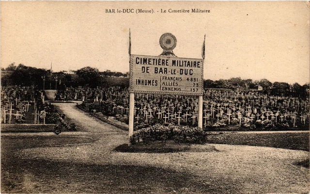 CPA AK Militaire - Bar-le-Duc - La Cimetiere Militaire (697020)