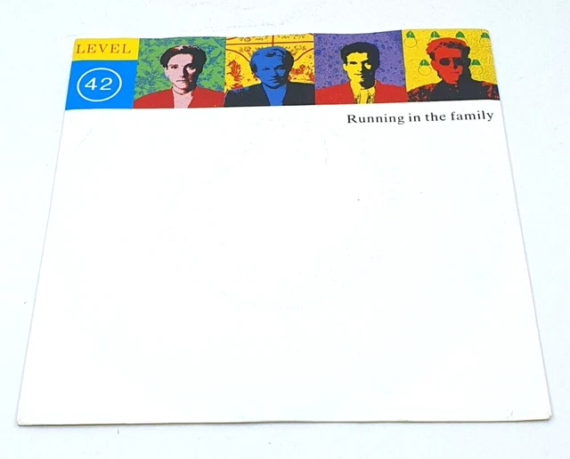 Level 42 Running In The Family / Dream Crazy Record Holland 45 RPM Vinyl