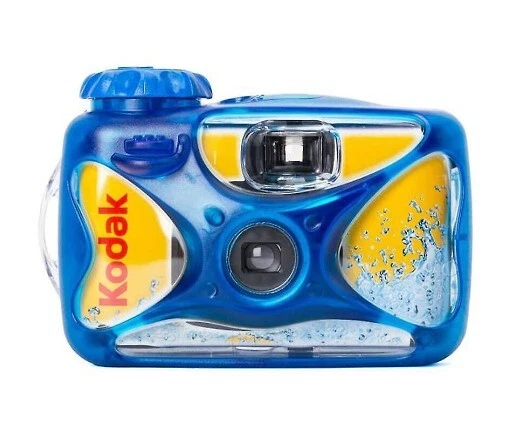 Macchina Fotografica Kodak Sport Subacquea Waterproof 15M 27 Foto Usa E Getta