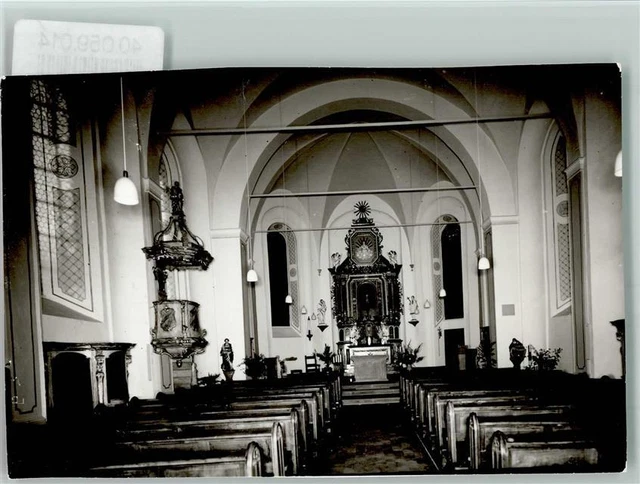 40059014 - 5594 Senheim Kath. Kirche Innenaufnahme Dome / Kirchen