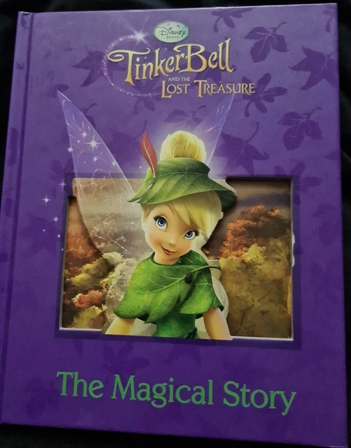 Tinkle Bell Magic DISNEY TINKERBELL AND the Lost Treasure Magical Story. 1st Ed HC 2009 ...