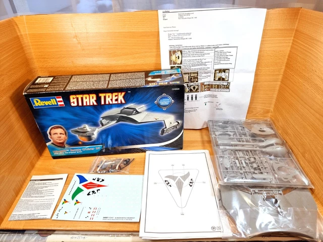 2011 Klingon Battle Cruiser D7 - IMBALLO ORIGINALE/NUOVO - PEZZO DA COLLEZIONE - ORIGINALE -