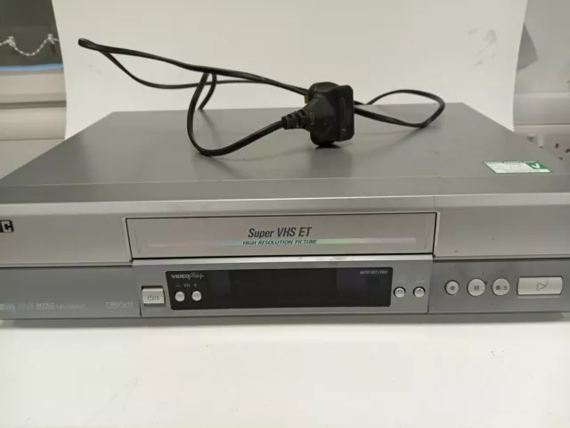 Vintage JVC HR-S5967 Super VHS ET Video Cassette Recorder Tested High Resolution