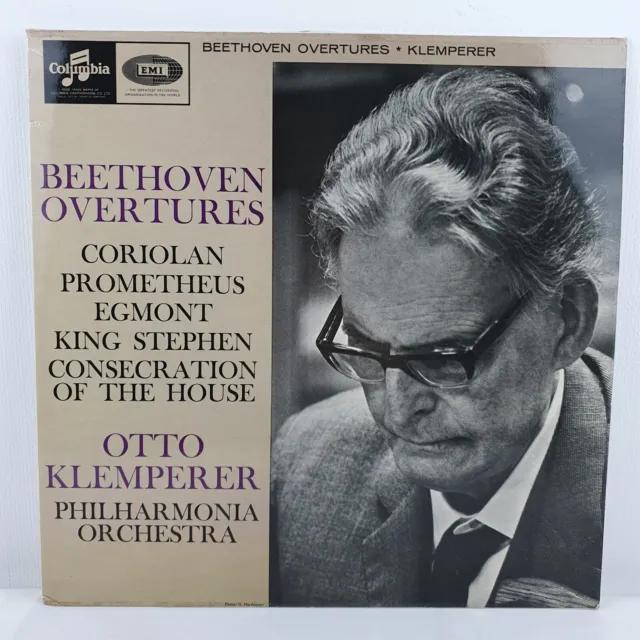 Beethoven Overtures Vinyl LP Columbia ‎SAX 2570 UK Album Stereo Repress