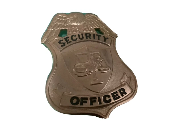 Vintage Security’s Officer, Badge. FREE SHIPPING