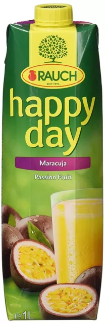 Succo di frutta fumo Happy Day 6L Maracuja Passions bevanda alla frutta NUOVO MHD 1/24