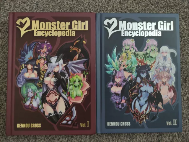 Monster Girl Encyclopedia Complete Vol 1 & 2, English Manga, Kenkou Cross