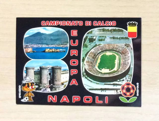Cartolina - Campionato Di Calcio Europa '80 - Napoli 1980 - Nuova N°8210-F  New