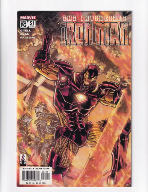 The Invincible Iron Man #51 Vol 3 Marvel Comics 2002 396