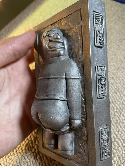 Rare Peter Griffin Carbonite Statue!