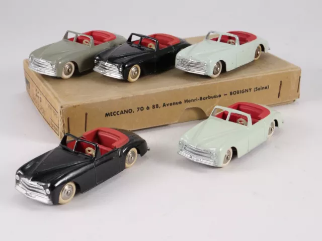 Dinky Toys F n° 24S SIMCA 8 SPORT lot de 5 dans Boîte revendeur
