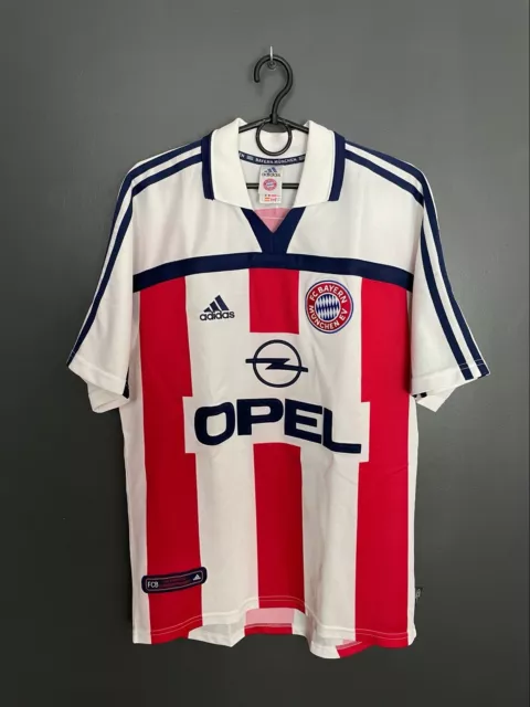 Bayern Munich 2000/2002 Home Football Shirt Adidas Vintage Jersey Size S Adult