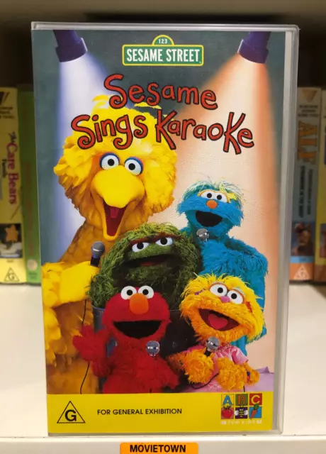 SESAME STREET - Sesame Sings Karaoke - Vhs $25.94 - PicClick