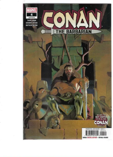 Conan The Barbarian  4  - Jason Aaron  - 2019 Series  - Marvel Comics