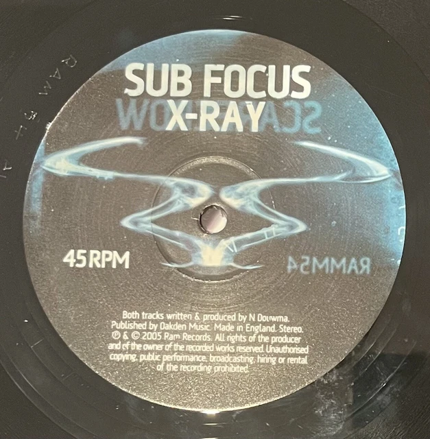 Sub Focus/X-Ray/ Scarecrowレコード12