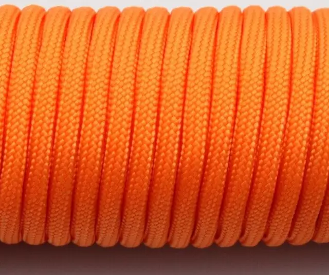 100 Fuß 10 M oder 30M 4 mm 7 Strang Kern 550 Paracord Fallschirmschnur Campingzelt Seil