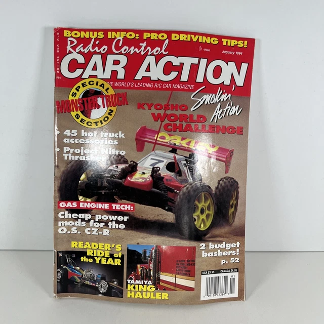 VINTAGE RADIO CONTROL Car Action magazine RCCA May 1995 RC £16.47