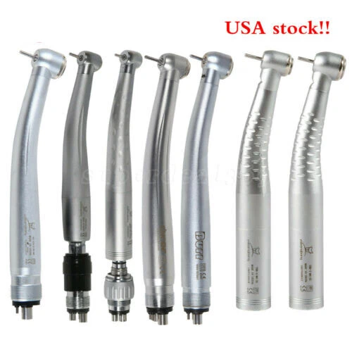 Dentaire High Speed/LED Fiber Optic/E-generatore Handpiece 2/4Hole Fit KV/NSK
