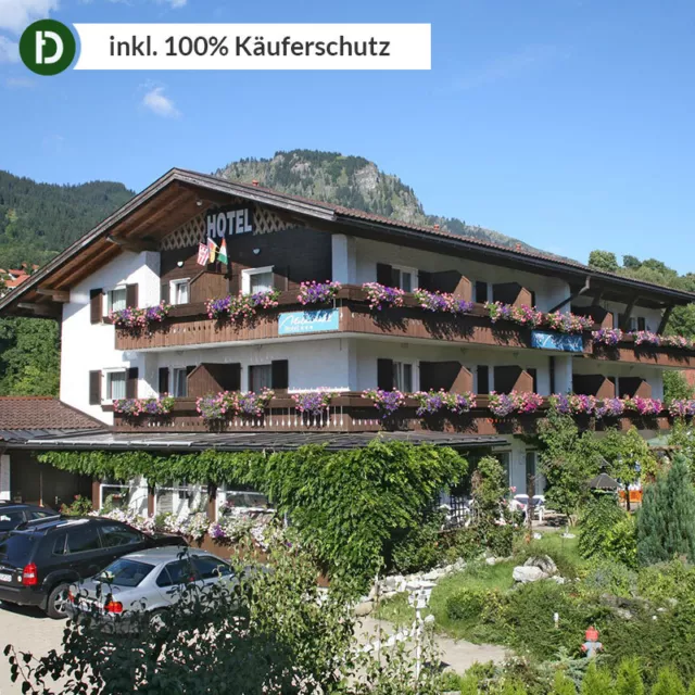 4 Tage Urlaub im Hotel Malerwinkl in Bad Hindelang im Allgäu mit Frühstück