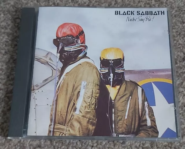 Black Sabbath Never Say Die (CD, 1989) Vertigo RARE