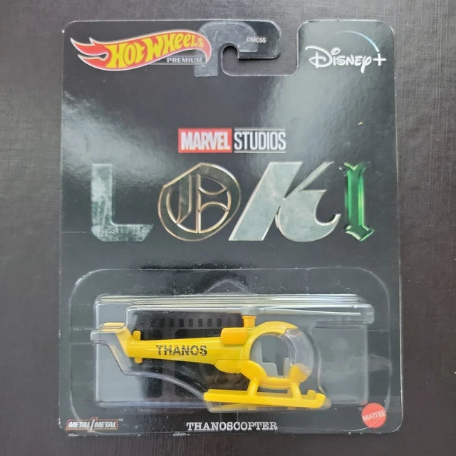 Hot Wheels 1/64 – Série Marvel 2022 Premium – Lot De 5 – Multicolore – Neuf