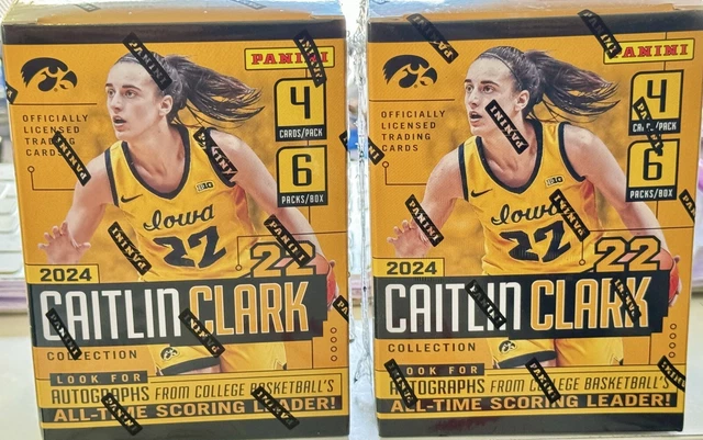 thumbnail image 2 of 2024 Panini Caitlin Clark Collection Basketball Blaster Box - 24 Cards Sealed 2 of 4