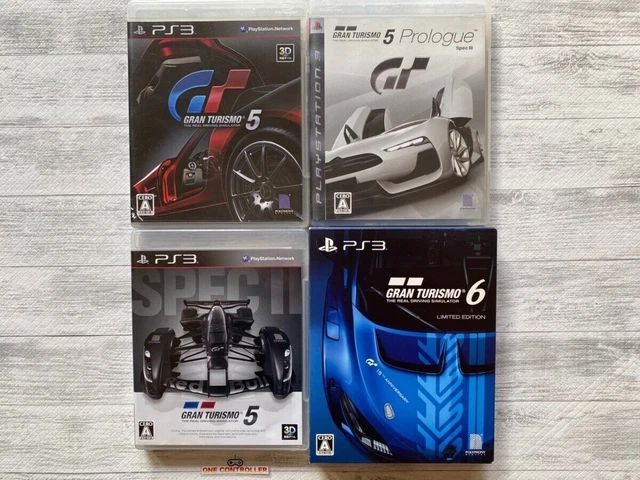 SONY PS3 Gran Turismo 5 & Prologue SpecⅢ & SpecⅡ & 6 Limited Edition from...