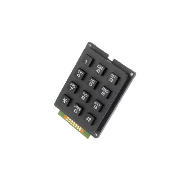 AK-304-A-BBW Tastatur: Kunststoff Il. przyc: 12 Fehlen Kunststoff 200mΩ 1N ACCOR