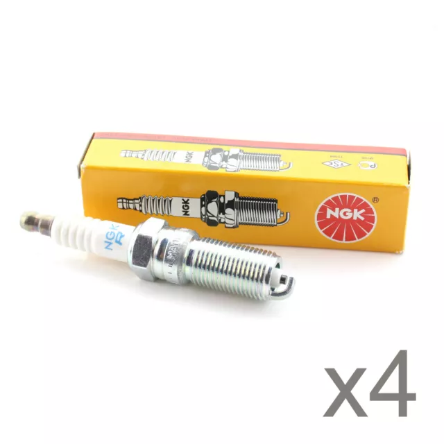 4x For Mercedes Saloon W123 230 E NGK Yellow Box Spark Plugs