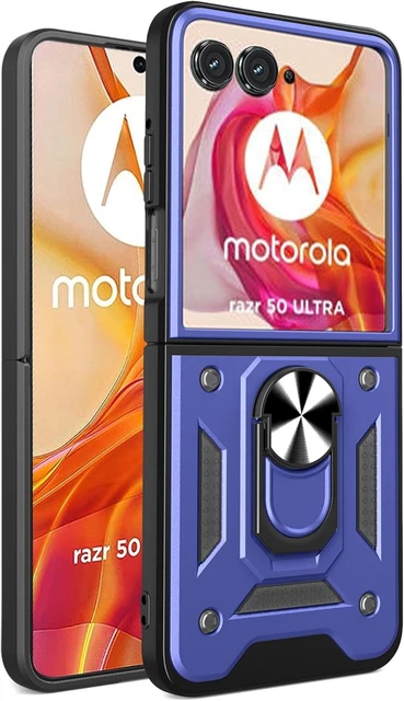 CASE FOR MOTOROLA Razr 50 Ultra with Slide Camera Cover, Military