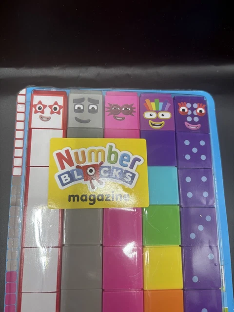 CBEEBIES NUMBERBLOCKS 6-10 Number Block Cubes - Early Learning ...