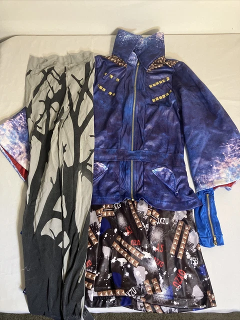 Disney Descendants 2 Evie Costume Child Size Medium 8-10 Shirt Jacket Pants