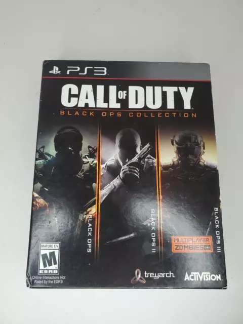 Call of Duty Black Ops Collection PS3 PlayStation 3 1, 2, & 3 Great Condition