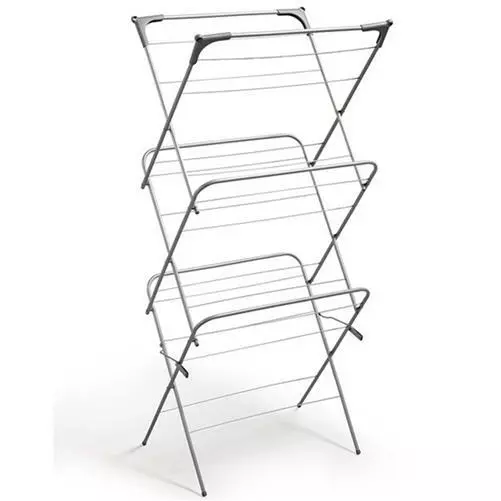 3 Tier Clothes Dryer Airer Foldable Laundry Rack Washing Line Drying Horse 14m