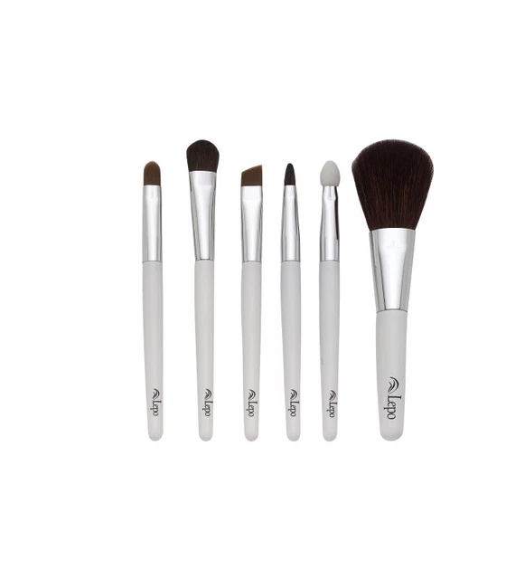 Lepo SET 6 PENNELLI per Trucco PROFESSIONALI x Make-up Completo Ombretto/Blush