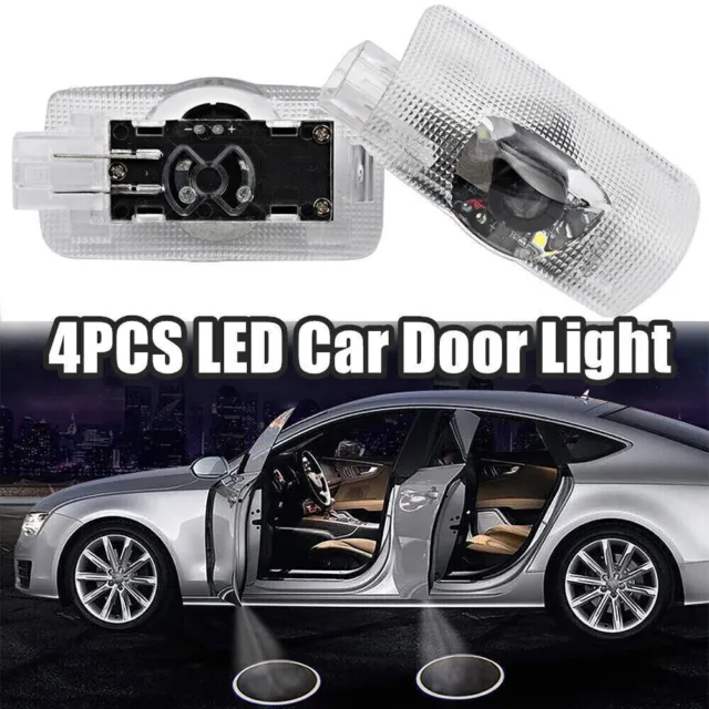 LED Shadow Projector Car Door Light Courtesy Ghost Light Bulbs Car Acessories