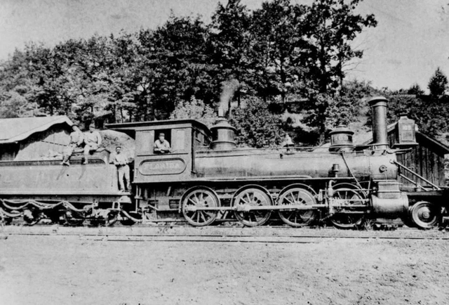 2D326 2NDGEN RP 1888/1960s LEHIGH VALLEY RAILROAD 280 LOCO #169 ' FLORIDA '