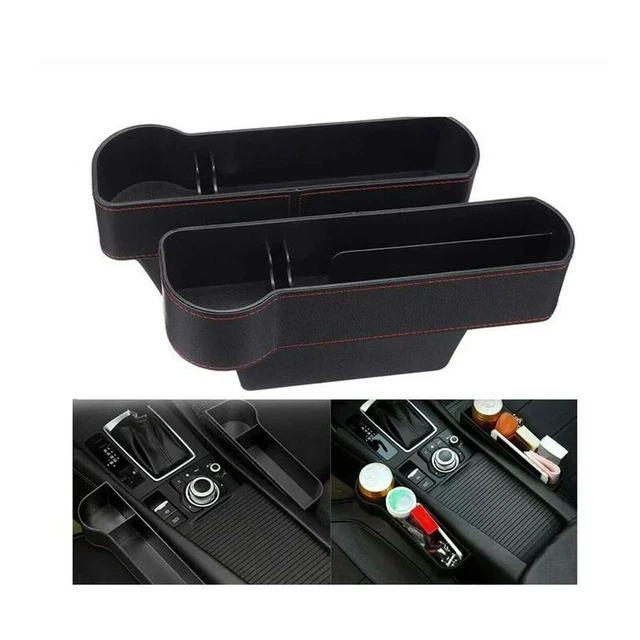 2 Pack Car Seat Console Filler Side Pocket Organizer 2 In 1 Car Seat Hot
