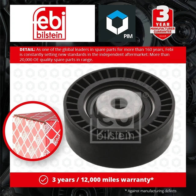 Tensione cintura aux adatto per BMW M3 E36, E46 3.0 3.2 92 a 06 trasmissione a costine a V Febi nuovo