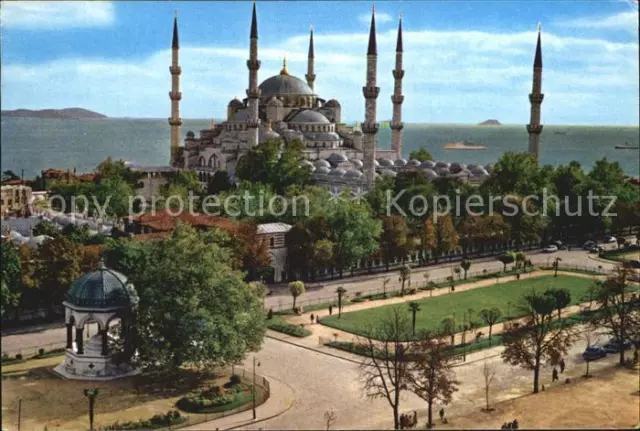 72499264 Istanbul Constantinopel Blaue Moschee und Kaiser Wilhelm II