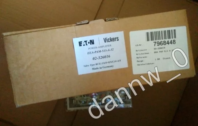 NEW In Box Eaton Vickers EEA-PAM-513-A-32 Power Amplifier